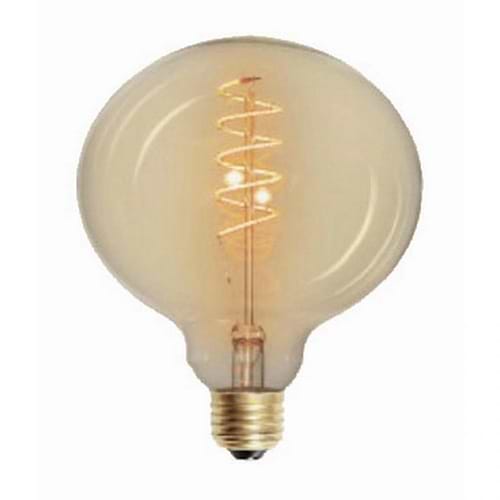 bolle amber kleurige lampen peer, lichtbron led