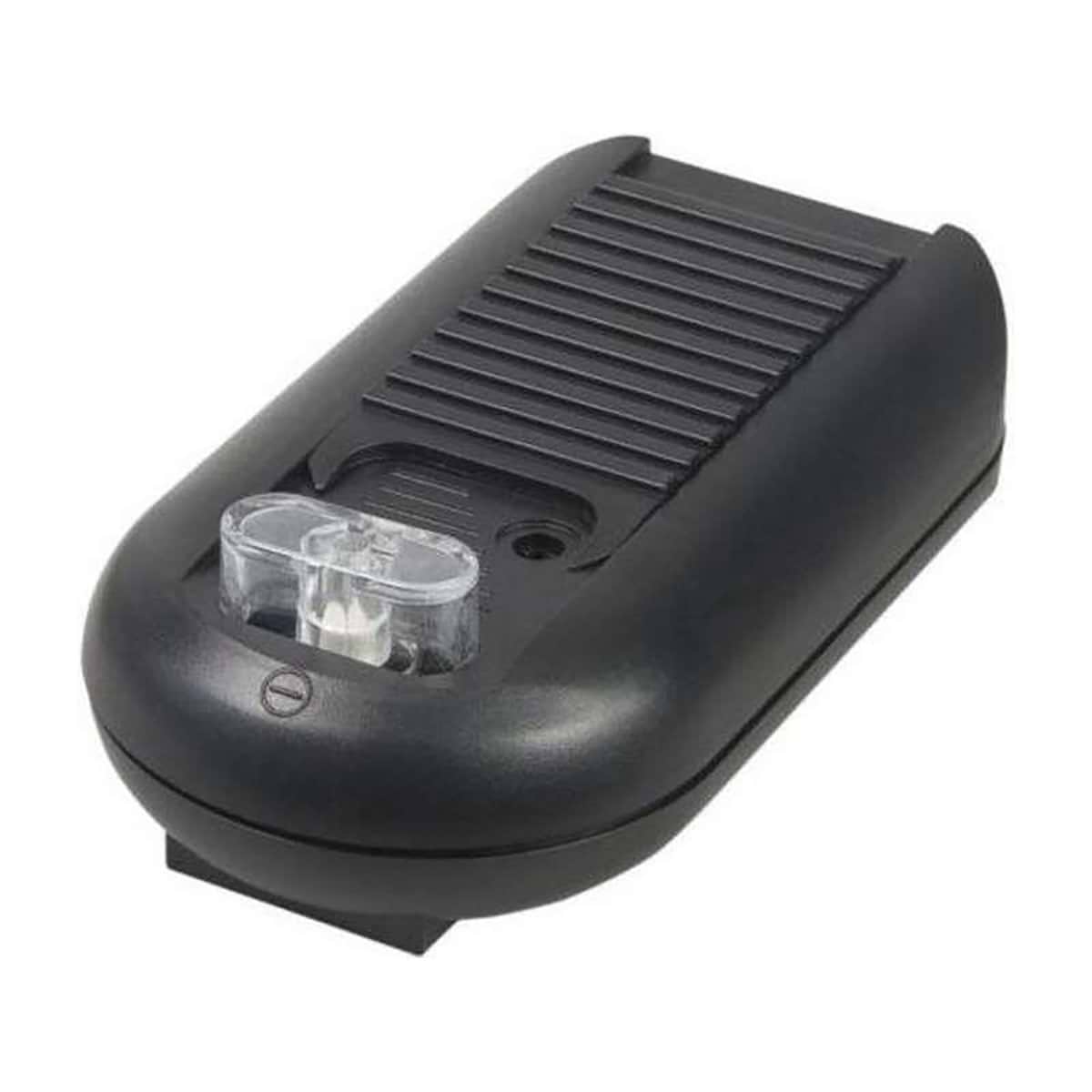 vloerdimmer voor lamp, zwart