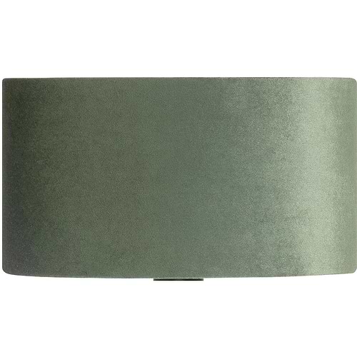 Groen fluwelen lampenkap