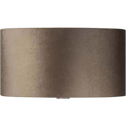 lampenkap bruin fluweel