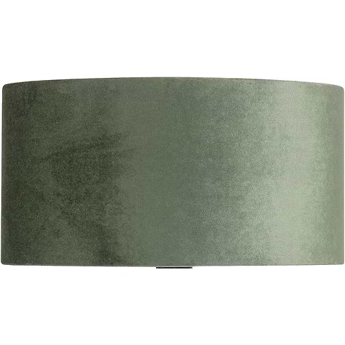 Groen fluwelen lampenkap