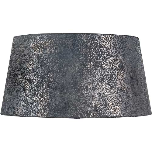 Lampenkap zwart/grijs structuur