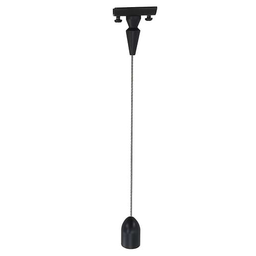pendel zwart voor ophangen lamp aan railverlichting