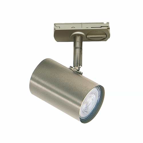 spot voor railverlichting, nikkel kleur