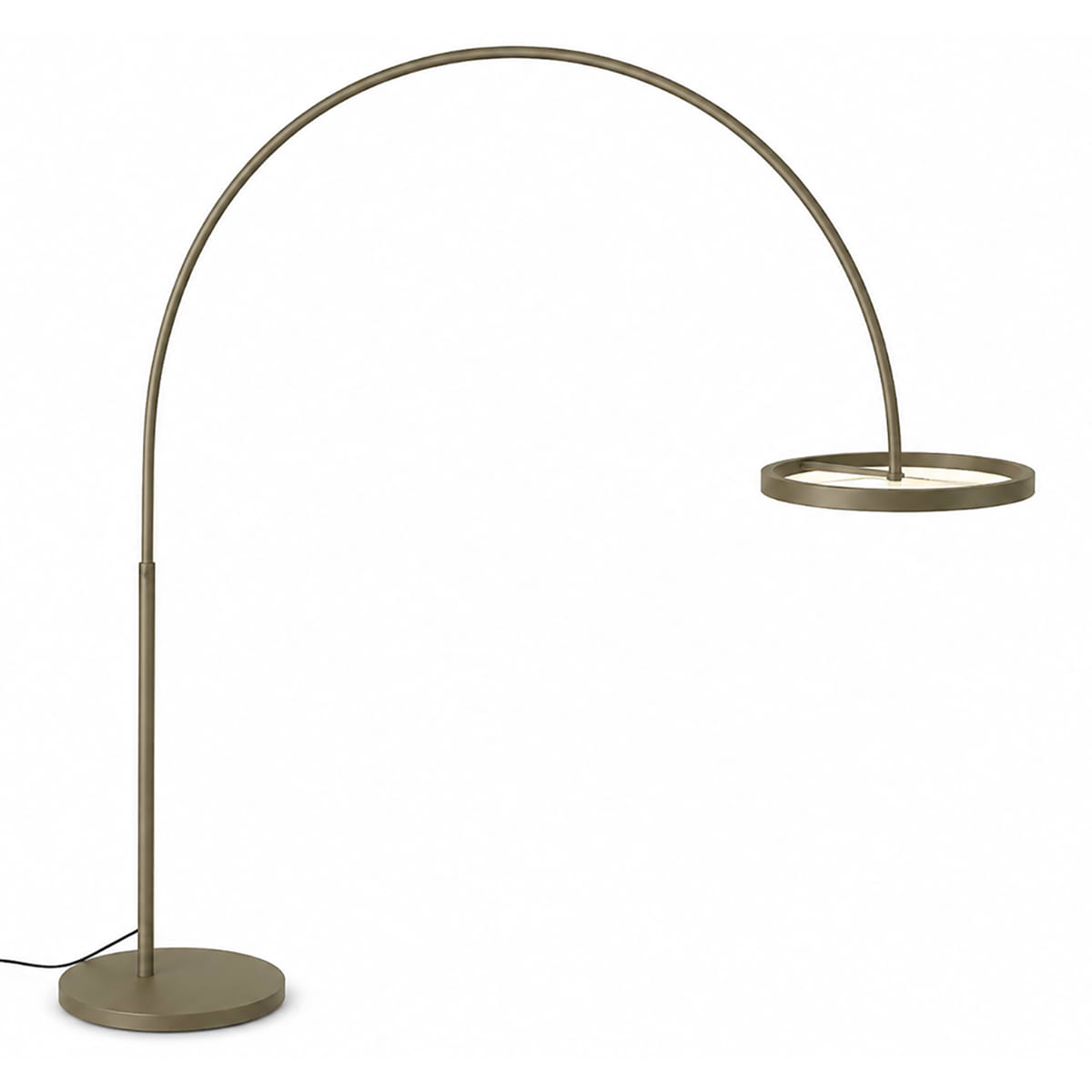 Vloerlamp, booglamp, Tizia, brons, KNAPSTEIN