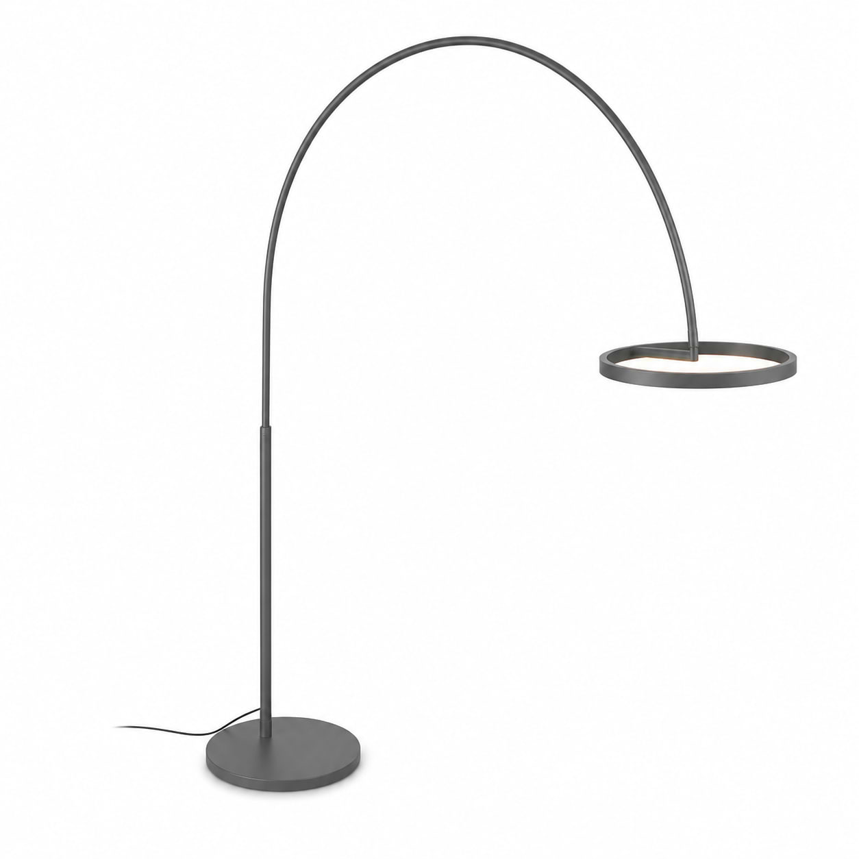 Vloerlamp, booglamp, Tizia, antraciet, KNAPSTEIN