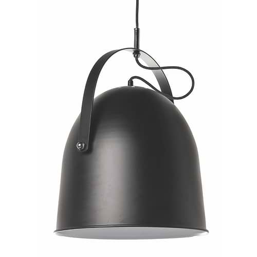 Industriële hanglamp  zwart 1-lichts "Cooper" Ø35cm 34cm hoog E27