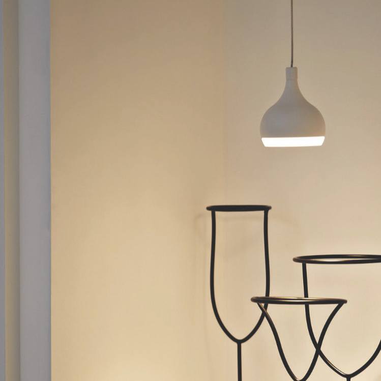 Hanglamp wit "Ohio" Ø6cm IP20 dimbaar LED 6W 2700K 705lm