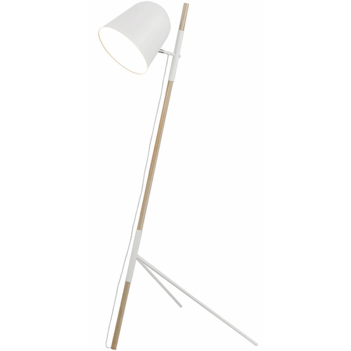 Vloerlamp wit 1-lichts "Sensa" 150cm hoogte