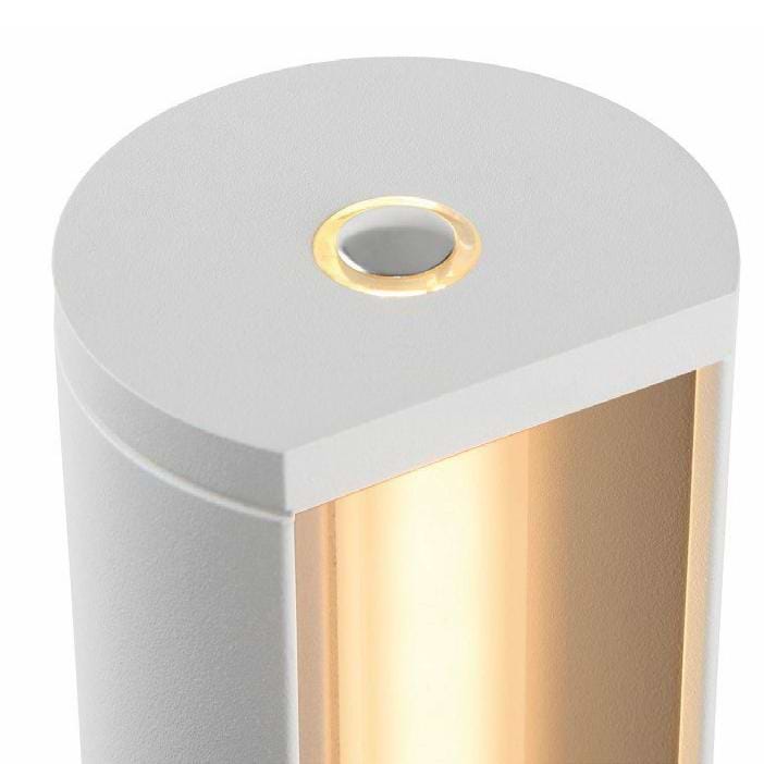 Vloerlamp wit "Frankfurt" 153cm LED 20W 2700K 2000lm dimbaar
