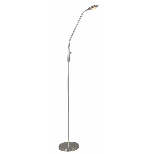 Vloerlamp staal 1-lichts "Ufo" 160cm hoogte