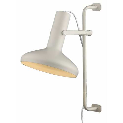 Wandlamp wit 1-lichts "Vectro" Ø22cm 22cm hoogte