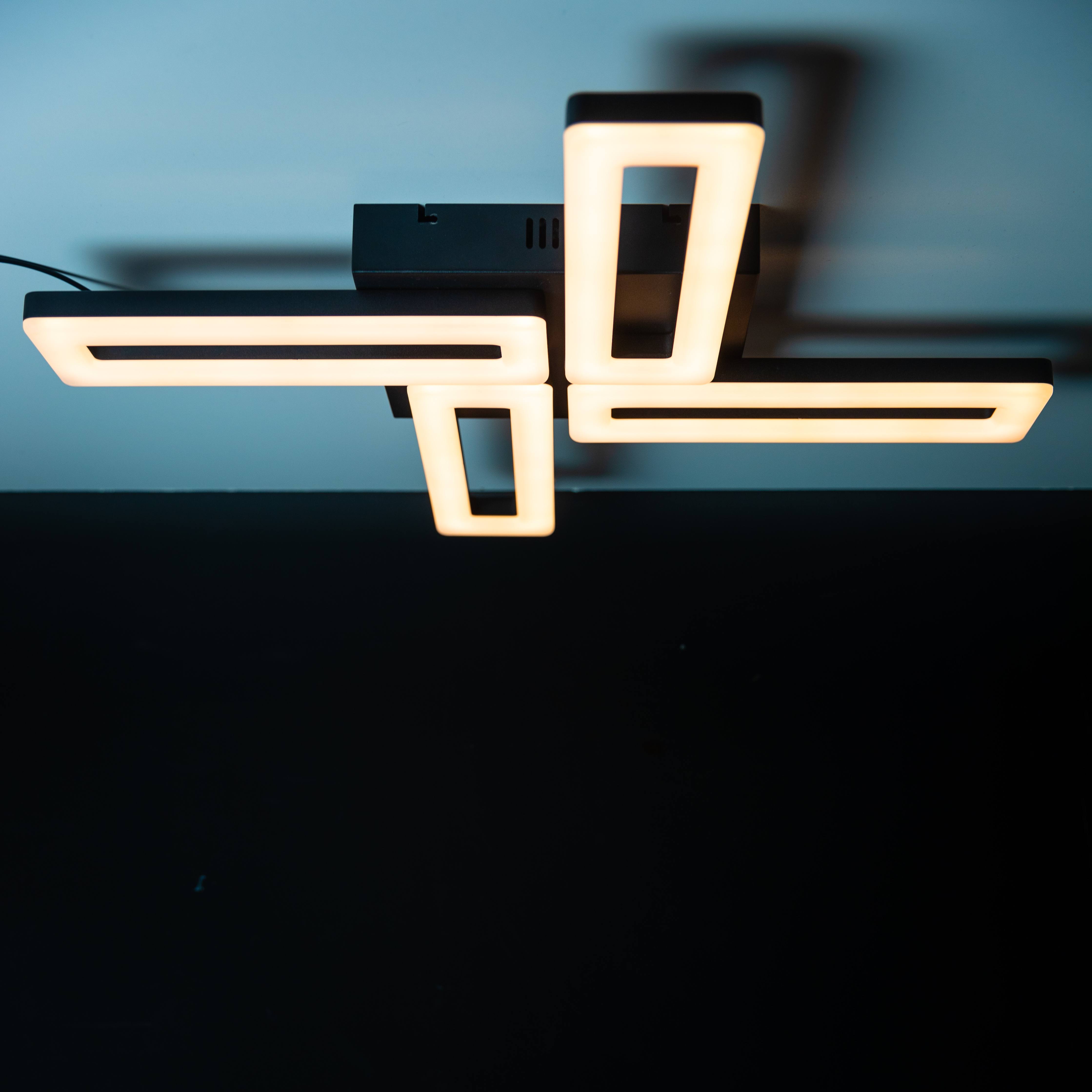 05-PL2144-30. Bijzondere LED plafondlamp, exclusieve plafonnier wit. Plafondlamp LED, ETH 05-PL2144-30, Expo Trading Holland, Webo Verlichting Showroom lampen online, lampen inspiratie Beuningen bij Nijmegen.
