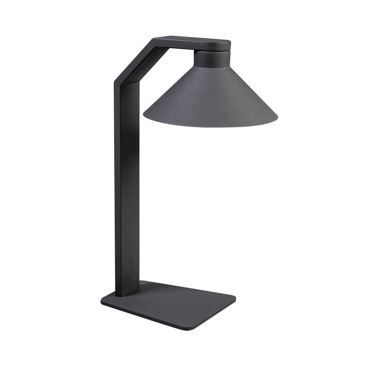 Moderne tafellamp Kevin zwart hoogte 46 cm van Expo Trading Holland