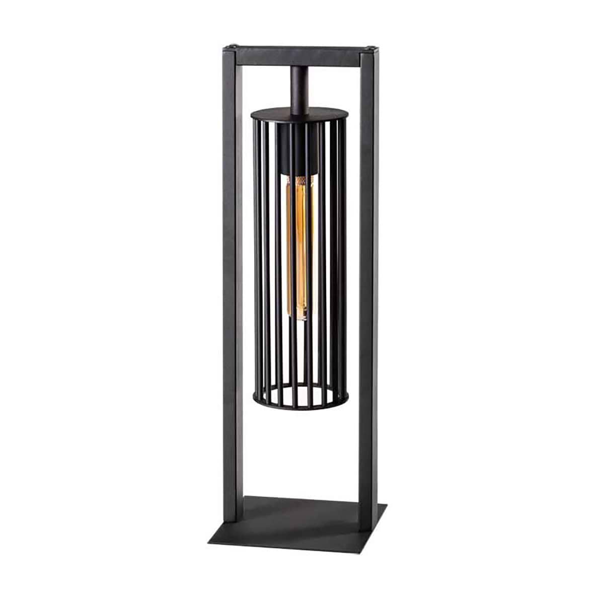 Tafellamp Birdy 1-lichts zwart -industrieel 60W -hoogte 50cm -Expo Trading Holland - ETH