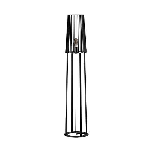 Vloerlamp Blackbird 1-lichts zwart -industrieel 60W -hoogte 146 cm-Expo Trading Holland - ETH