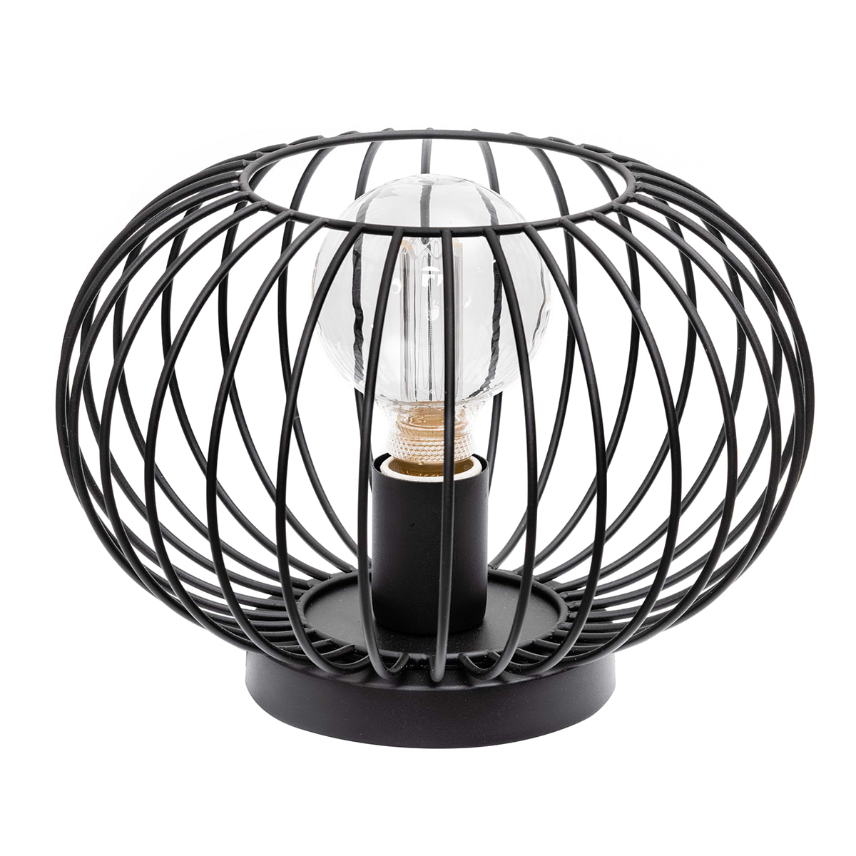 Tafellamp Wire 2.0 - zwart - 1-lichts - Expo Trading Holland
