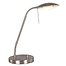 Bureaulamp - leeslamp - tafellamp - 1-lichts LED - staal - Eloi - MEXLITE - 1315ST - tafellamp- klassiek- modern- Mexlite