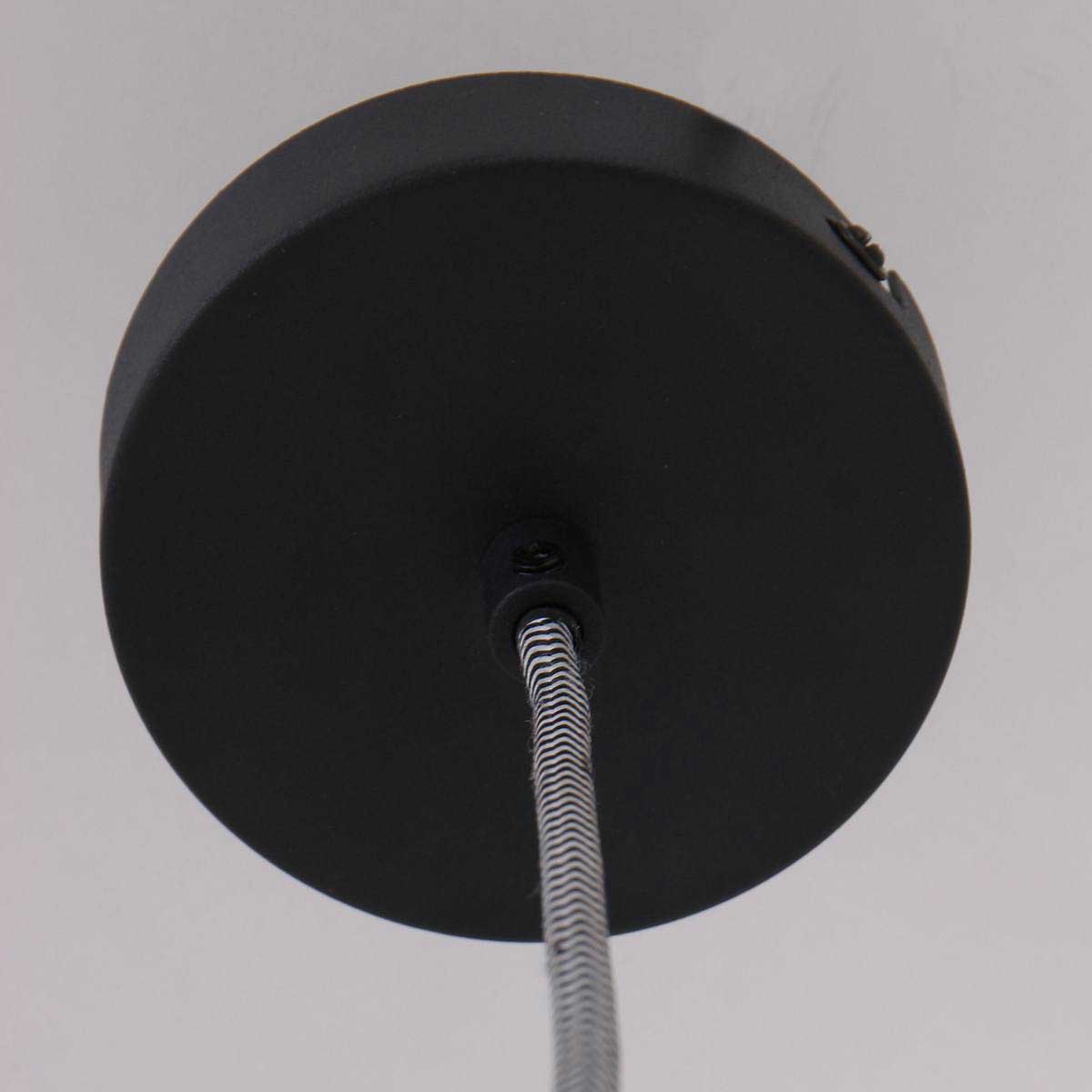 Hanglamp 1-lichts metaal MEXLITE - 1318ZW - hanglamp- industrieel- Mexlite