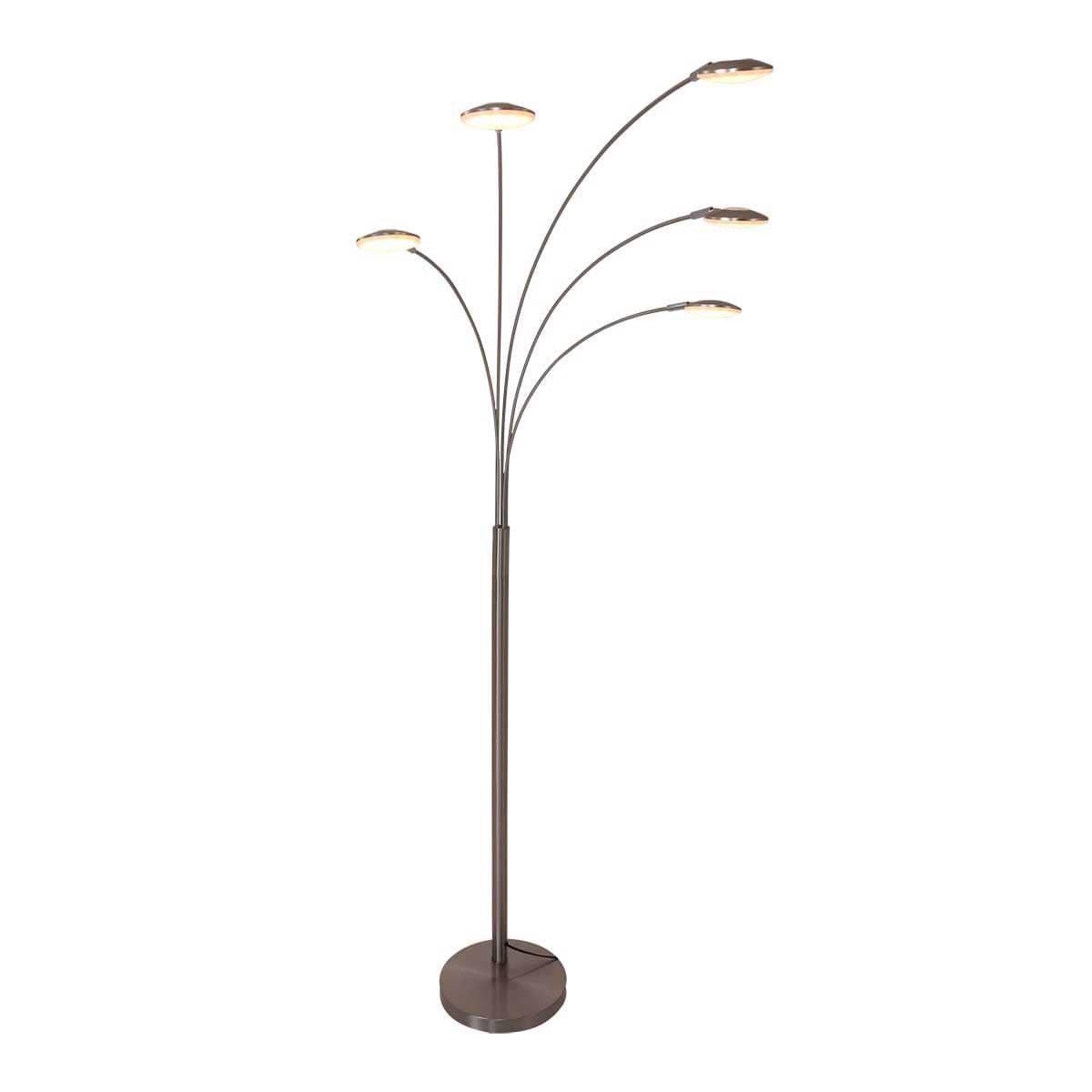 Vloerlamp 5-L LED Flo MEXLITE - 1327ST - vloerlamp- modern- modern klassiek- Mexlite