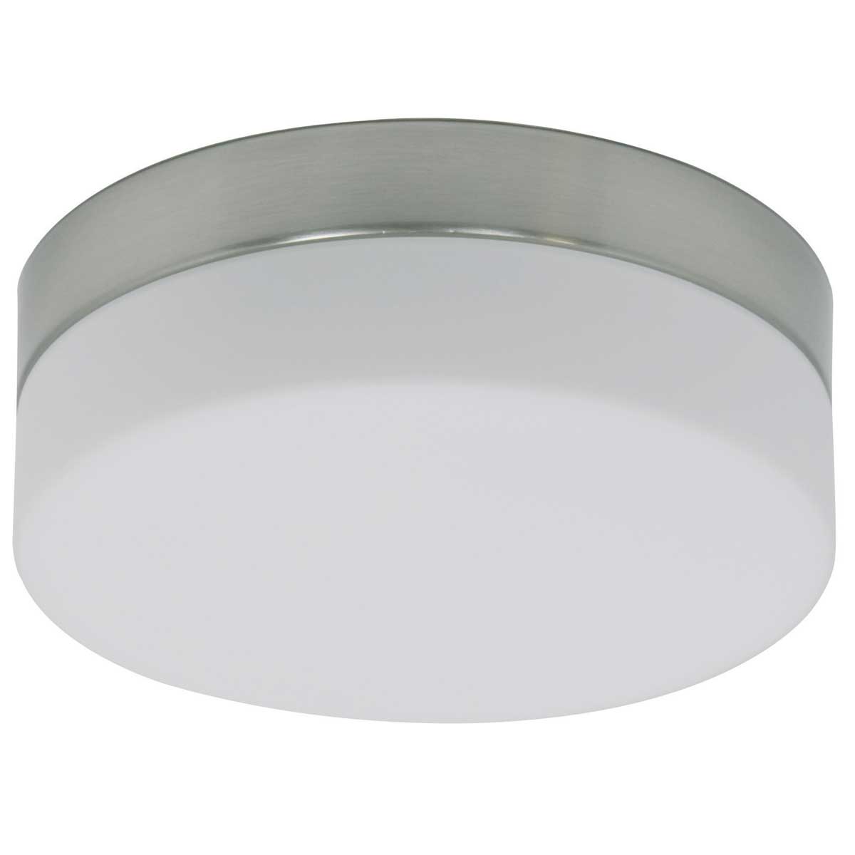 Badkamer plafonnier (zone 2 en 3) - Plafondlamp - Buitenlamp (spatwaterdicht) - plafonnier - 1-lichts. Glas LED 18cm (6119st) STEINHAUER