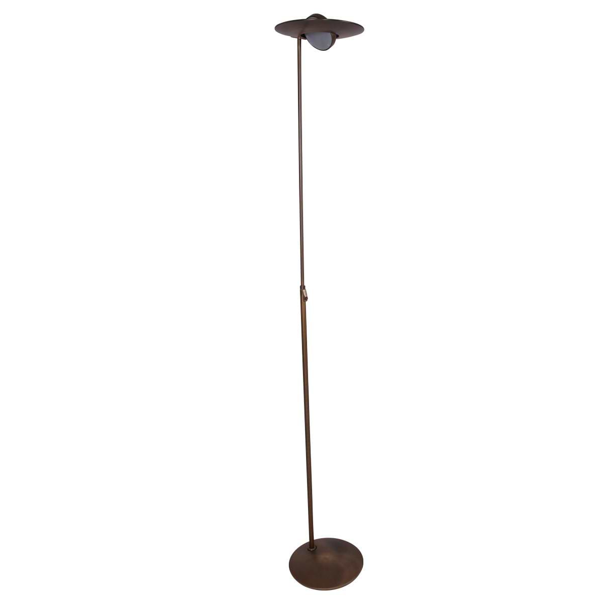 Vloerlamp 1-lichts LED STEINHAUER - 1477BR - Vloerlamp- Steinhauer- Zenith LED- Klassiek - Landelijk- Brons  - Metaal