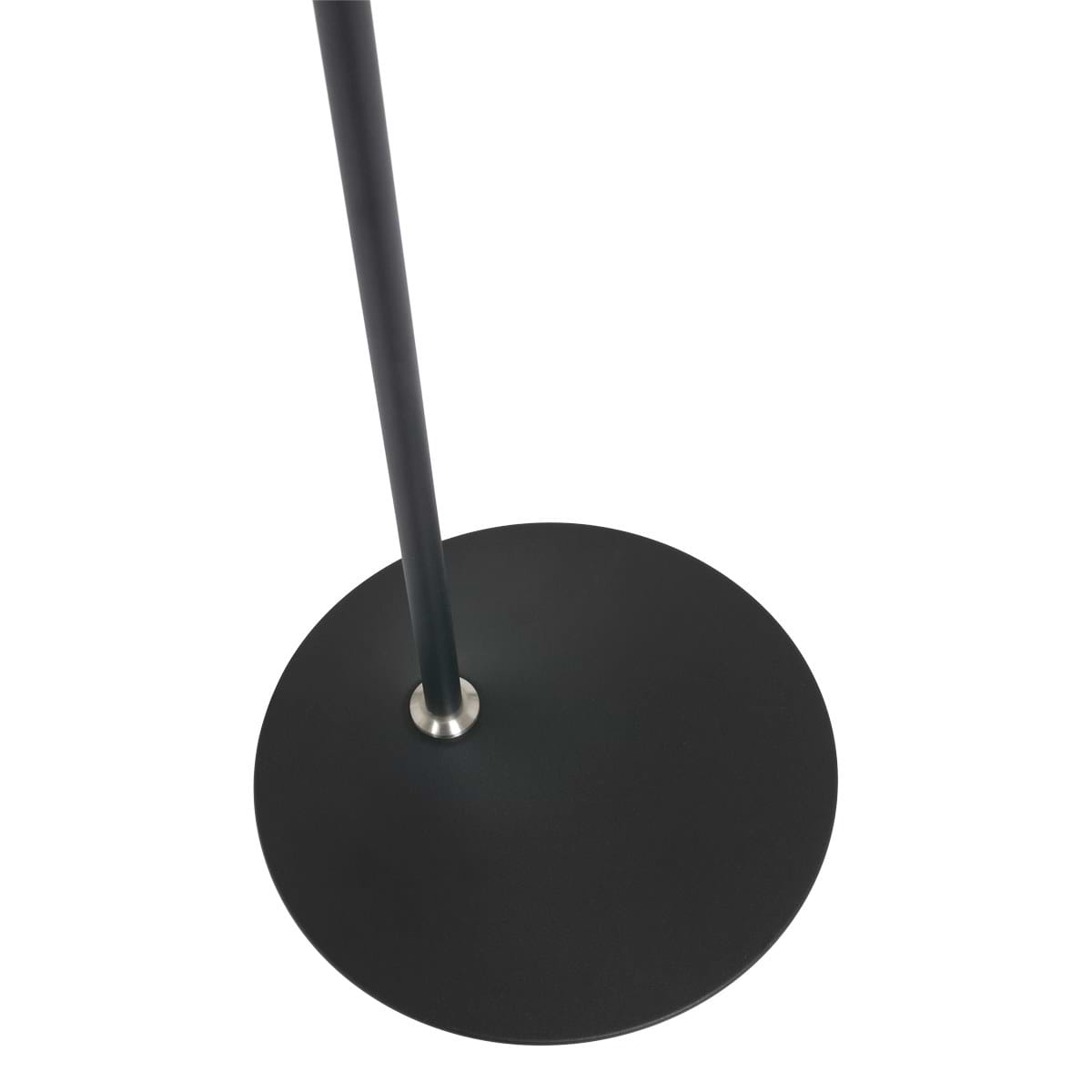 Vloerlamp 2-lichts LED leesarm knik - zwart en chroom - Zodiac LED - Steinhauer