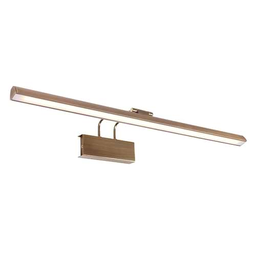 Schilderijverlichting - wandlamp schilderij LED 60cm - brons en wit - Litho LED - Steinhauer