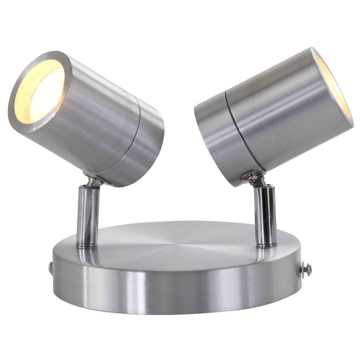 Badkamerspot - spot 2-lichts GU10 IP44 - Upground LED - Steinhauer