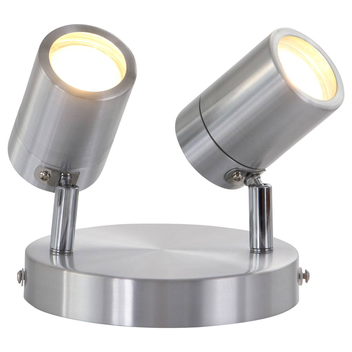 Badkamerspot - spot 2-lichts GU10 IP44 - Upground LED - Steinhauer