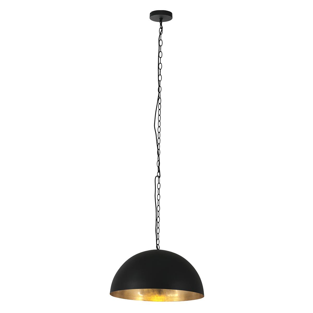 Hanglamp 1-lichts E27 50cm - Semicirkel - Steinhauer