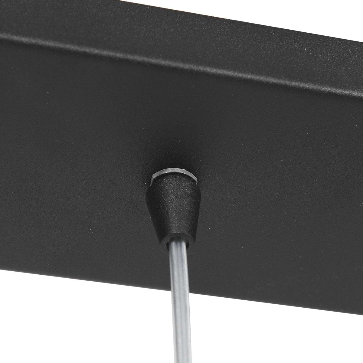 Hanglamp 3-lichts glas G9 - modern - zwart en wit - Tallerken - Steinhauer