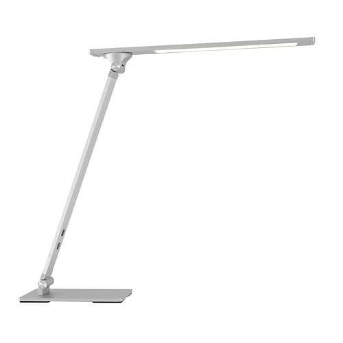 Tafellamp 1-lichts LED - staal en wit - Serenade LED - Steinhauer