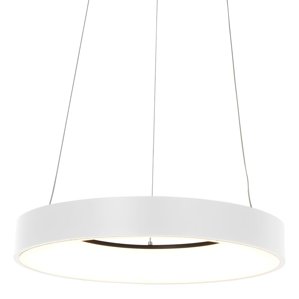 Hanglamp rond 48cm 40w 2700K - wit - Ringlede - Steinhauer