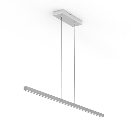 Hanglamp 1-lichts LED 2700K - staal - Light stripe - Mexlite