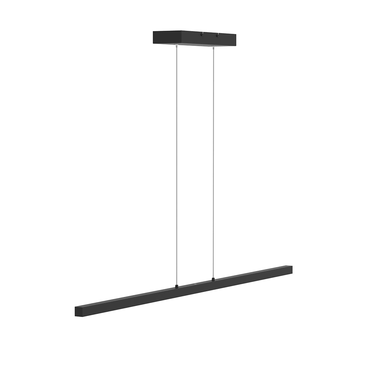 Hanglamp 1-lichts LED 2700K - zwart - Light stripe - Mexlite