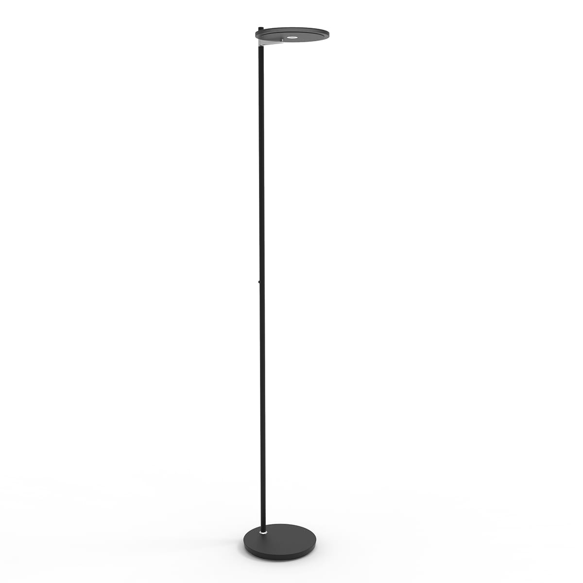 Vloerlamp 1-lichts smoke 40w 2200-4000K - zwart - modern - Turound LED - Steinhauer