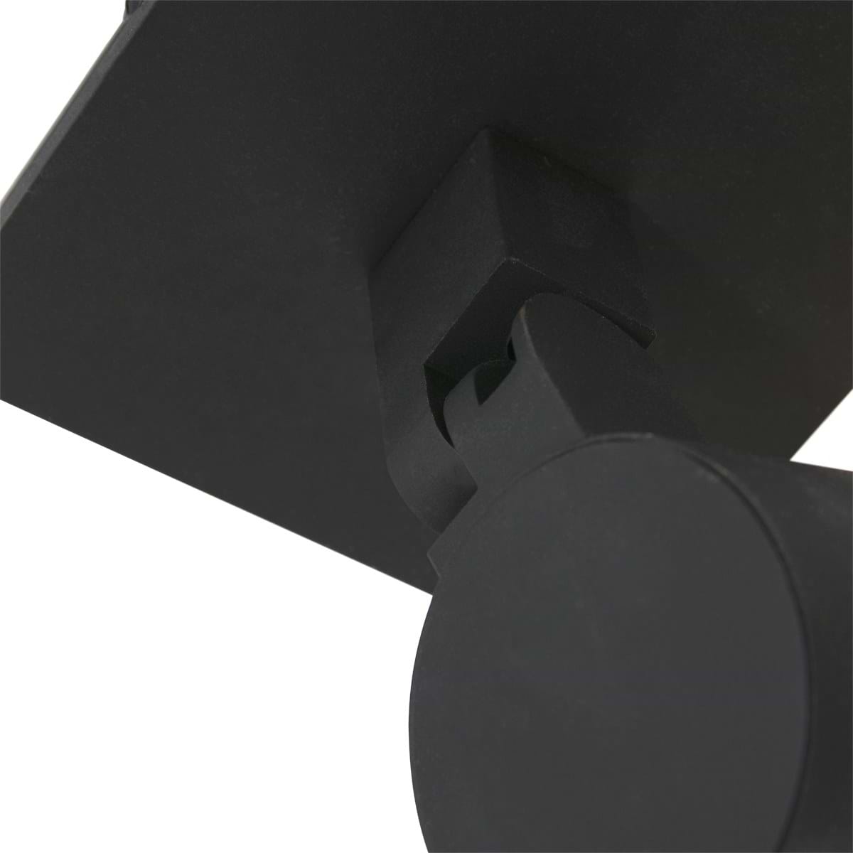 Plafondlamp -  plafondspot 1-lichts GU10 - zwart - Point noirs - Steinhauer