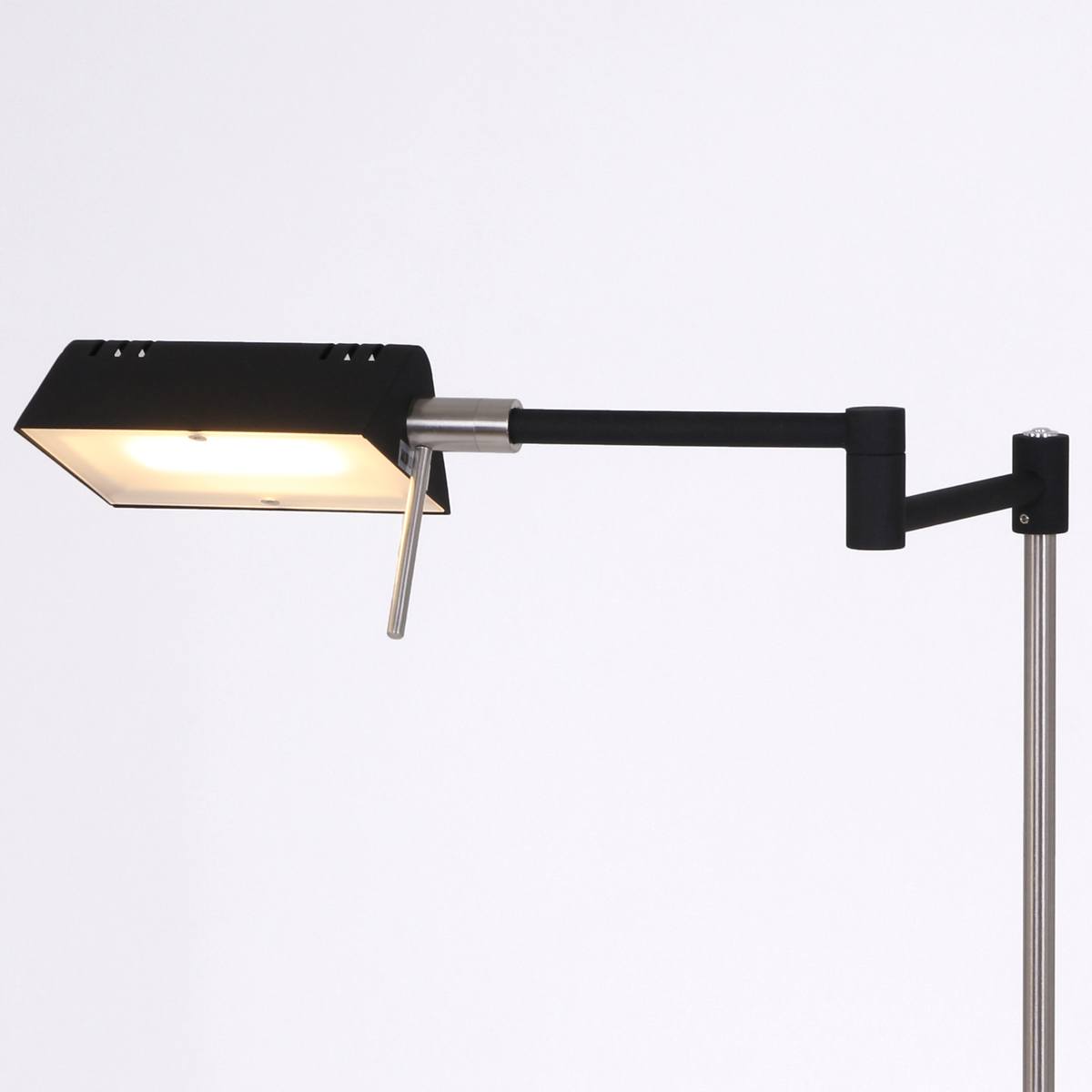 Vloerlamp 1-lichts Dakkap MEXLITE, 5895ZW, Vloerlamp- Mexlite- Mexlite- Design- Zwart , Metaal - Afbeelding 8