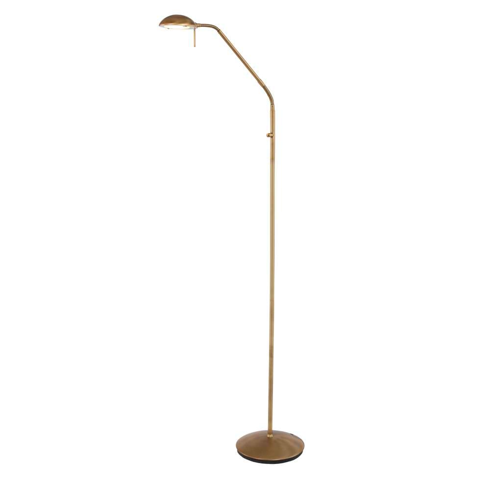 Vloerlamp 1-lichts LED Metaal MEXLITE - 7501BR - Vloerlamp- Mexlite- Mexlite- Klassiek- Brons  - Metaal