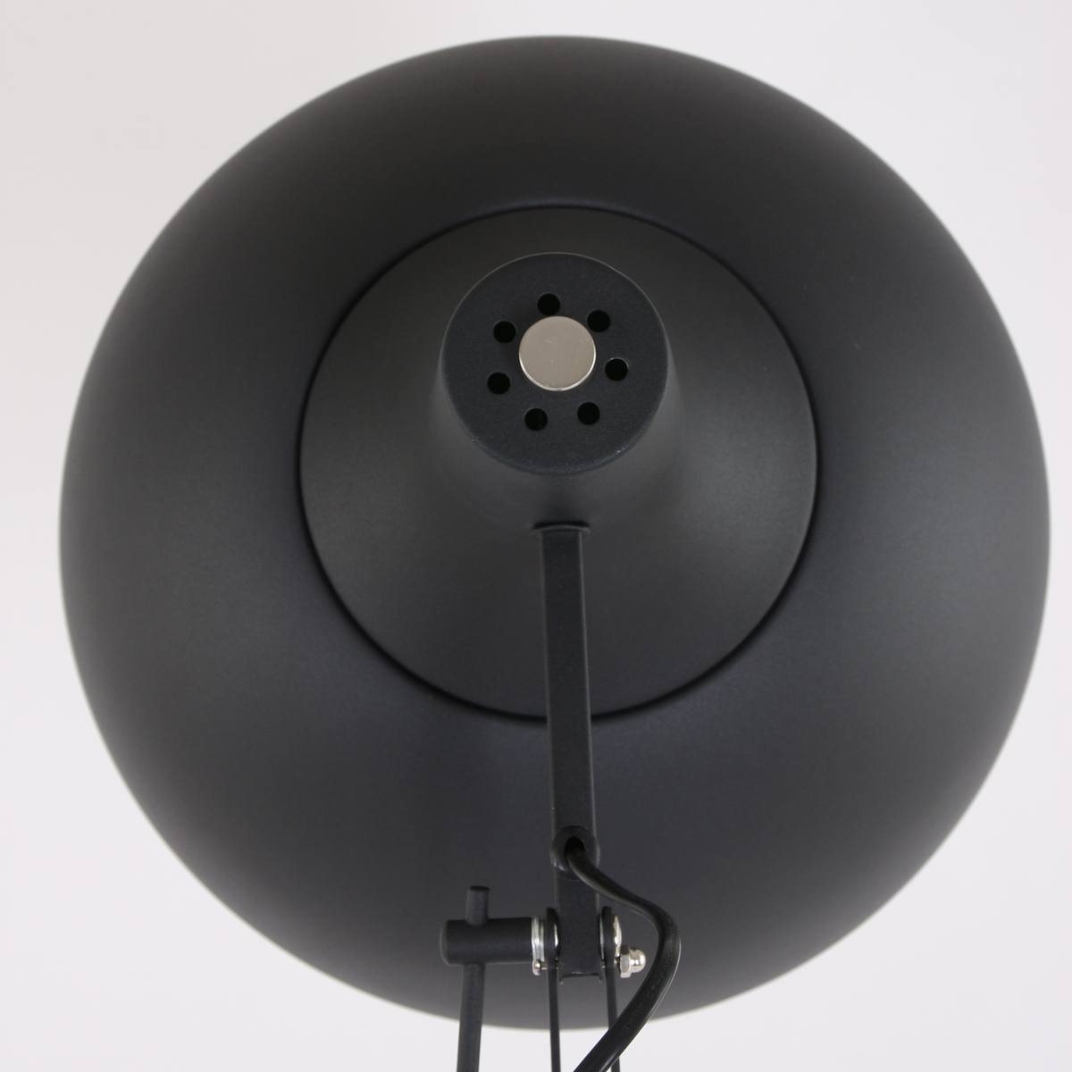 Grote industriële vloerlamp - zwart - Industrie Xl MEXLITE - 7632ZW - Vloerlamp - Industrie lamp - Mexlite - XXL Office - Industrieel - Trendy - Zwart - Mat zwart - Metaal