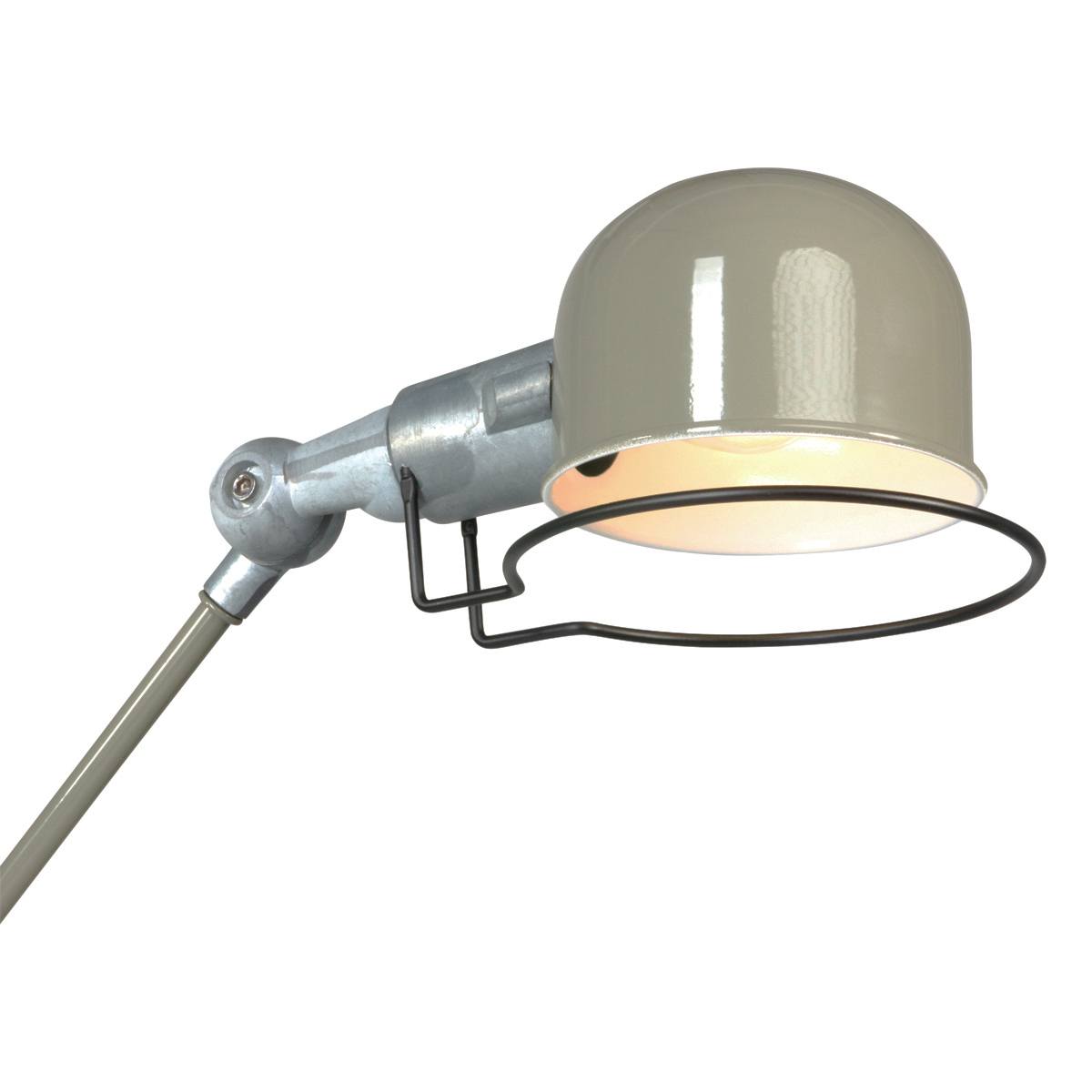 Wandlamp 1-lichts reflector - groen en aliminium - industrieel - Davin - Mexlite