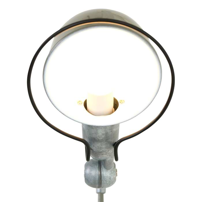 Wandlamp 1-lichts reflector - groen en aliminium - industrieel - Davin - Mexlite