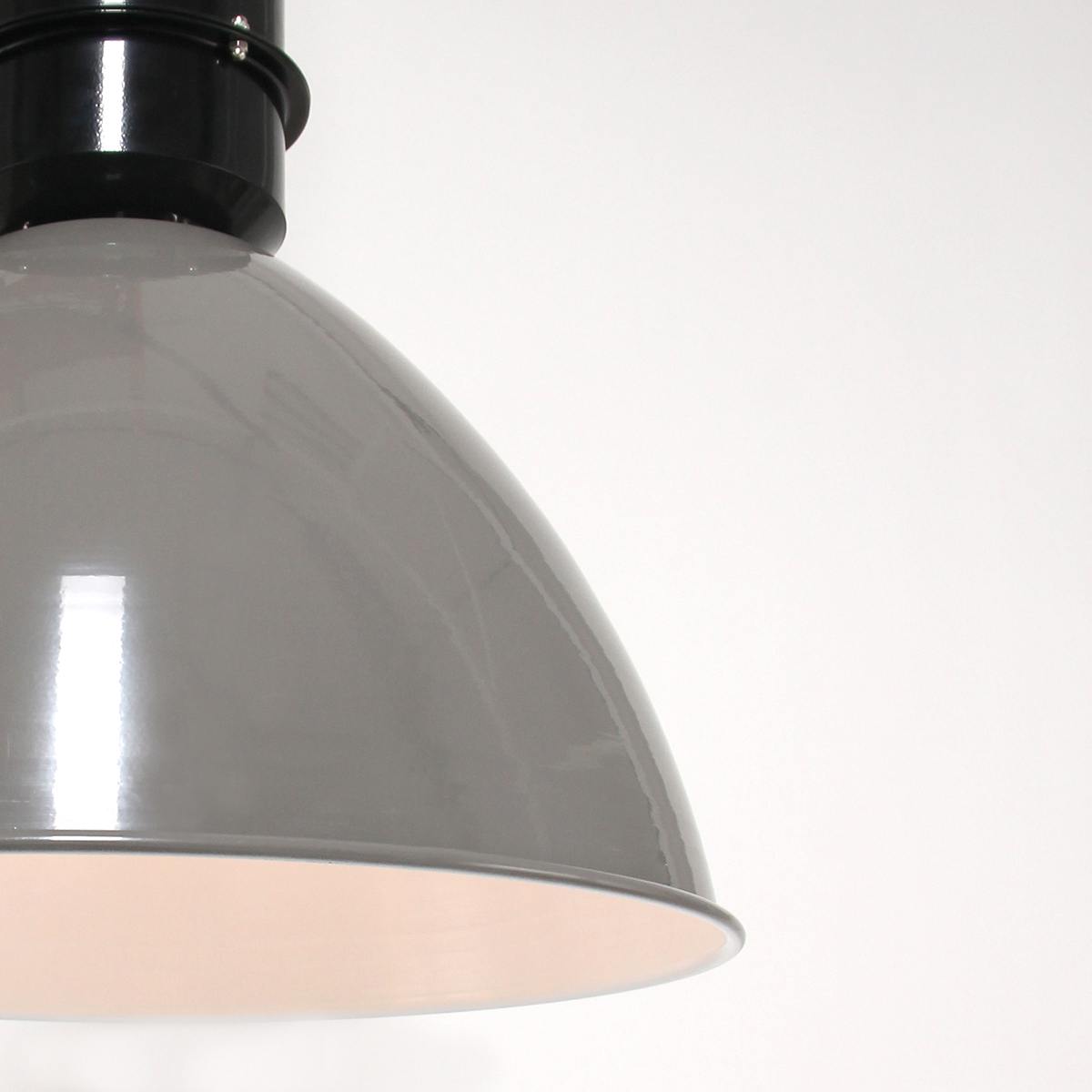 industriële hanglamp 1-lichts Metaal  ANNE LIGHTING - 7696GR - Industrie lamp - Industriële hanglamp - Anne Lighting - Frisk - Industrieel - Trendy - Grijs Grijs- Metaal