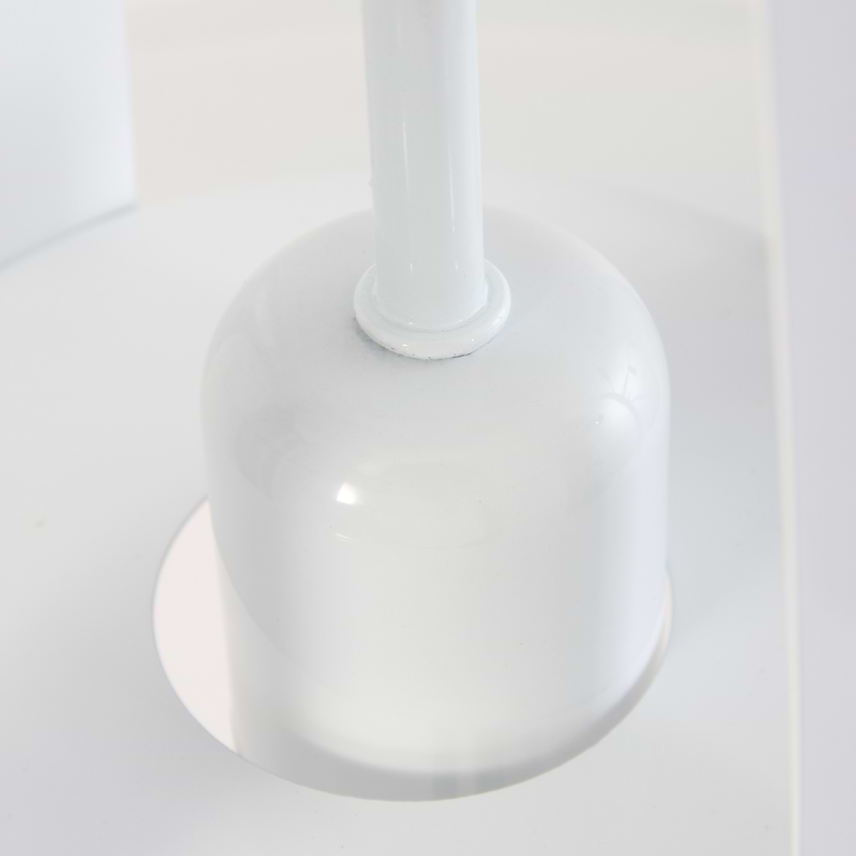 industriële hanglamp 1-lichts metaal 43cm MEXLITE - 7704W - industriële hanglamp - Industrielamp - Mexlite - Luna - Industrieel - Trendy Wit Wit- Metaal