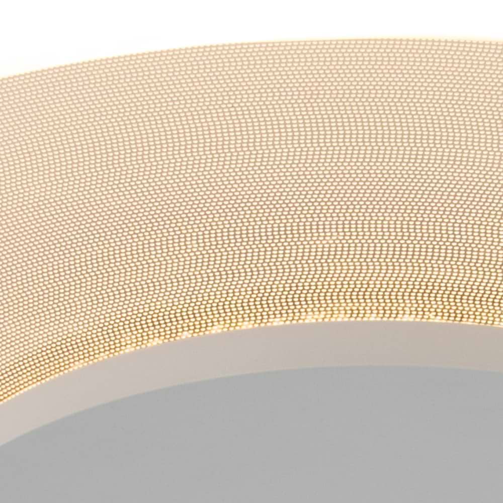 Plafondlamp- plafonnier- 36cm STEINHAUER - 7798W - Plafondlamp- Steinhauer- Lido- Modern- Wit  - Glas