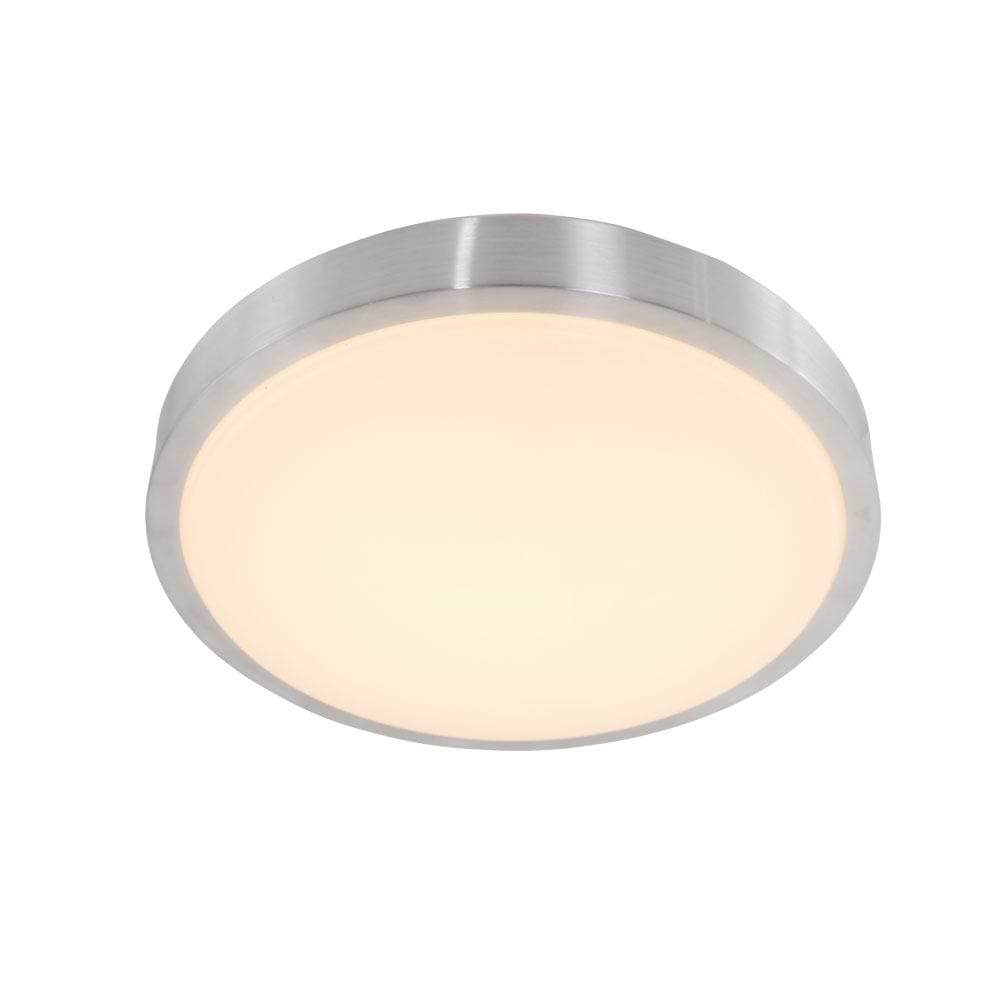Plafondlamp- plafonnier- rond met rand 18W 30cm STEINHAUER - 7831ST - Plafondlamp- Steinhauer- Plafondlamp- Modern- Staal  - Metaal Kunststof