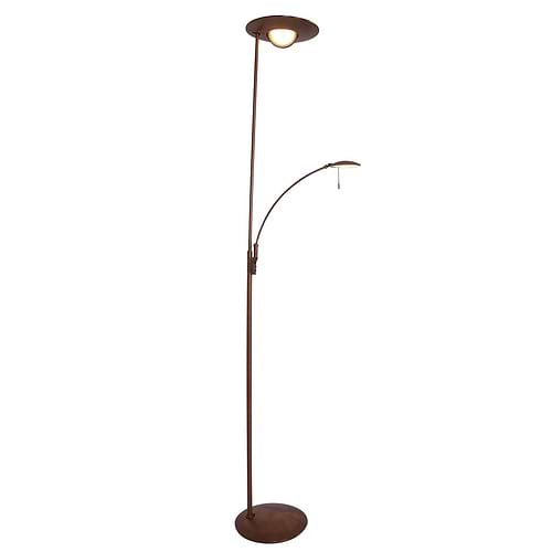 Vloerlamp 2-lichts LED STEINHAUER - 7860BR - Vloerlamp- Steinhauer- Zenith LED- Klassiek- Brons  - Metaal