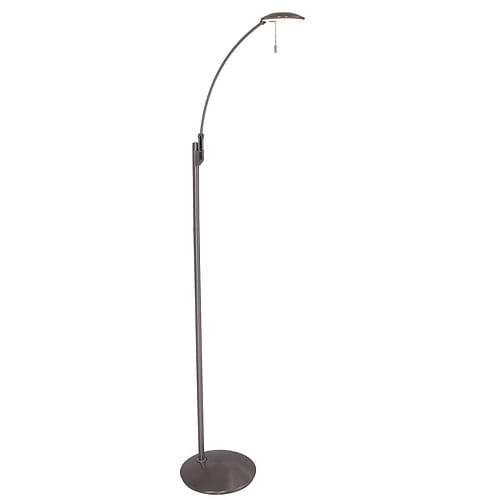 Vloerlamp 1-lichts LED STEINHAUER - 7862ST - Vloerlamp- Steinhauer- Zenith LED- Modern Klassiek- Staal  Staal- Metaal