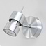 Moderne design opbouw spot 1-lichts - voor wand en plafond - staal. Spot 1-lichts LED -5781st- STEINHAUER - 7901ST - Plafondlamp - Plafondspot - Wandlamp - Wandspot - Spots - Steinhauer- Natasja LED - Modern - Staal Staalkleurig - Metaal